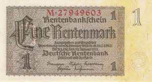 1 Rentenmark 1937 ro.166b M